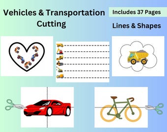 Práctica de corte de vehículos y transporte