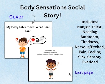 Body Sensations Social Story: Emotional Regulation for Children (Digital)