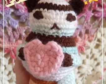 Ice Cream Cat PDF Crochet Pattern