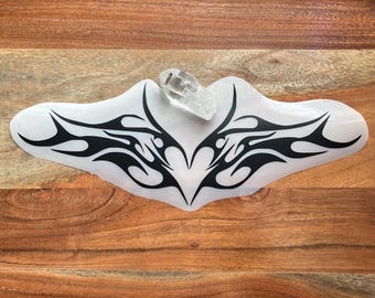 Adesivo per auto con cuore simbolo del cyber-sigilismo Y2K: adesivo per paraurti gotico grunge