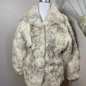 vintage Rabbit fur coat