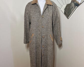 Vintage LL Bean Wool trench coat
