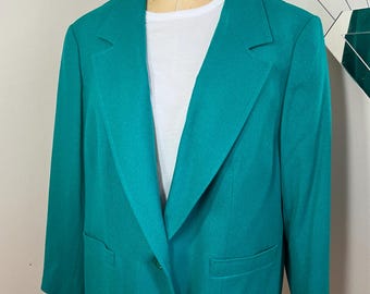 Turquoise Pendleton Blazer
