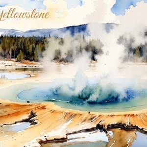 Souvenirs de la nature : 3 cartes postales imprimables de parc national pour chaque occasion