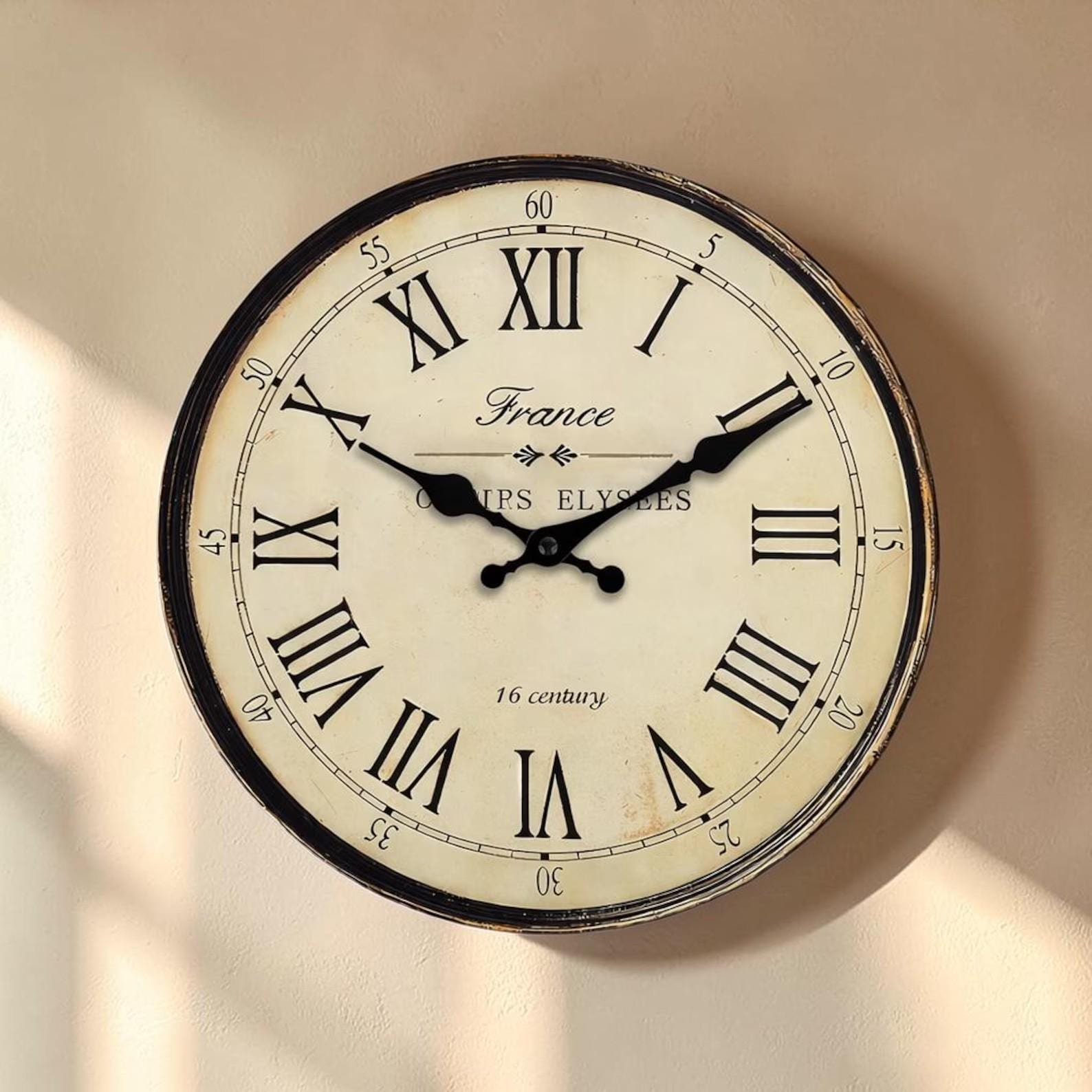 Antiquite de paris wall clock - Etsy 日本