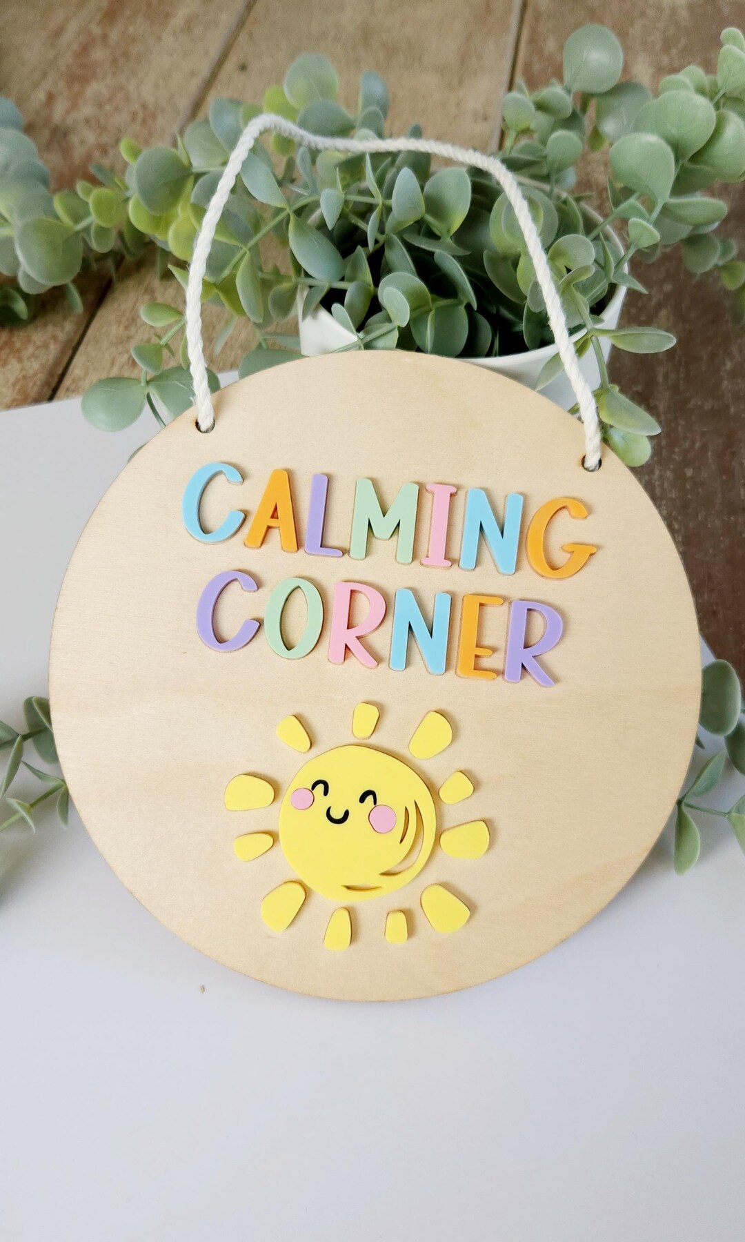 Calming Corner Sign, Calm Down Corner Sign, Classroom Sign, Reading ...