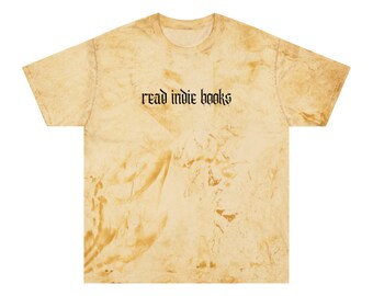 Unisex Read Indie Books Shirt, Book Lover T-Shirt, Bookish Comfort Colors Tee, Gift for Bookworms