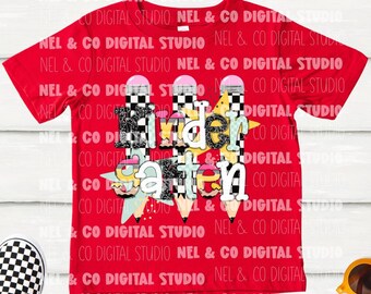 Kleuterschool, Back to School Boys-ontwerp (digitale download)