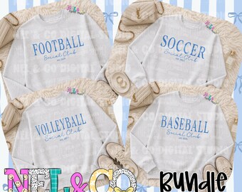 Sports Social Clubs Est, bundel van 4 bestanden (digitale download)
