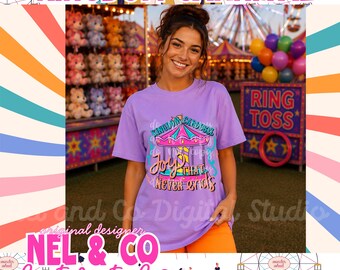 Koninkrijkscarrousel, png-bestand | Koninkrijkscarnaval | Christian Merry Go Round-shirtontwerp (digitale download)
