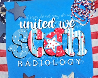 United We Scan | Radiologie op 4 juli, png PNGEgg | Digitale download