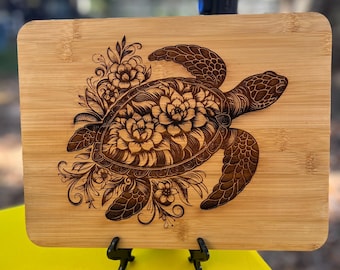Sea Turtle - Cutting Board. Great hostess gift.