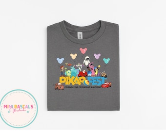 Camiseta y sudadera con globo inspiradas en Pixar Fest / Camiseta y sudadera con gráficos de dibujos animados para niños - Pixar Kids