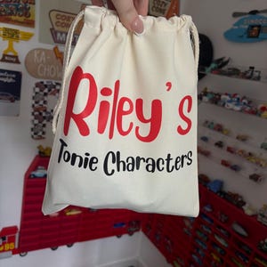 Personalised Tonie Characters Storage Bag