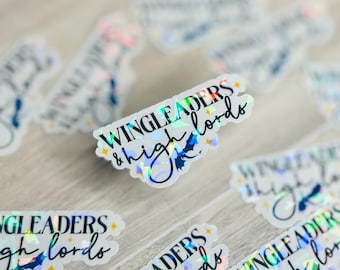 Wingleaders & High Lords | ACOTAR Themed Bookish Vinyl Kindle Sticker Decal