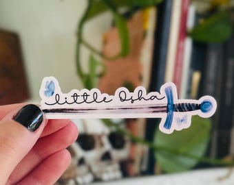 Quicksilver Inspired Vinyl Sticker: Romantasy Kindle Decal