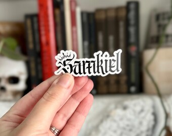Samkiel | Book of Azrael Inspired Bookish Vinyl Kindle Sticker Decal