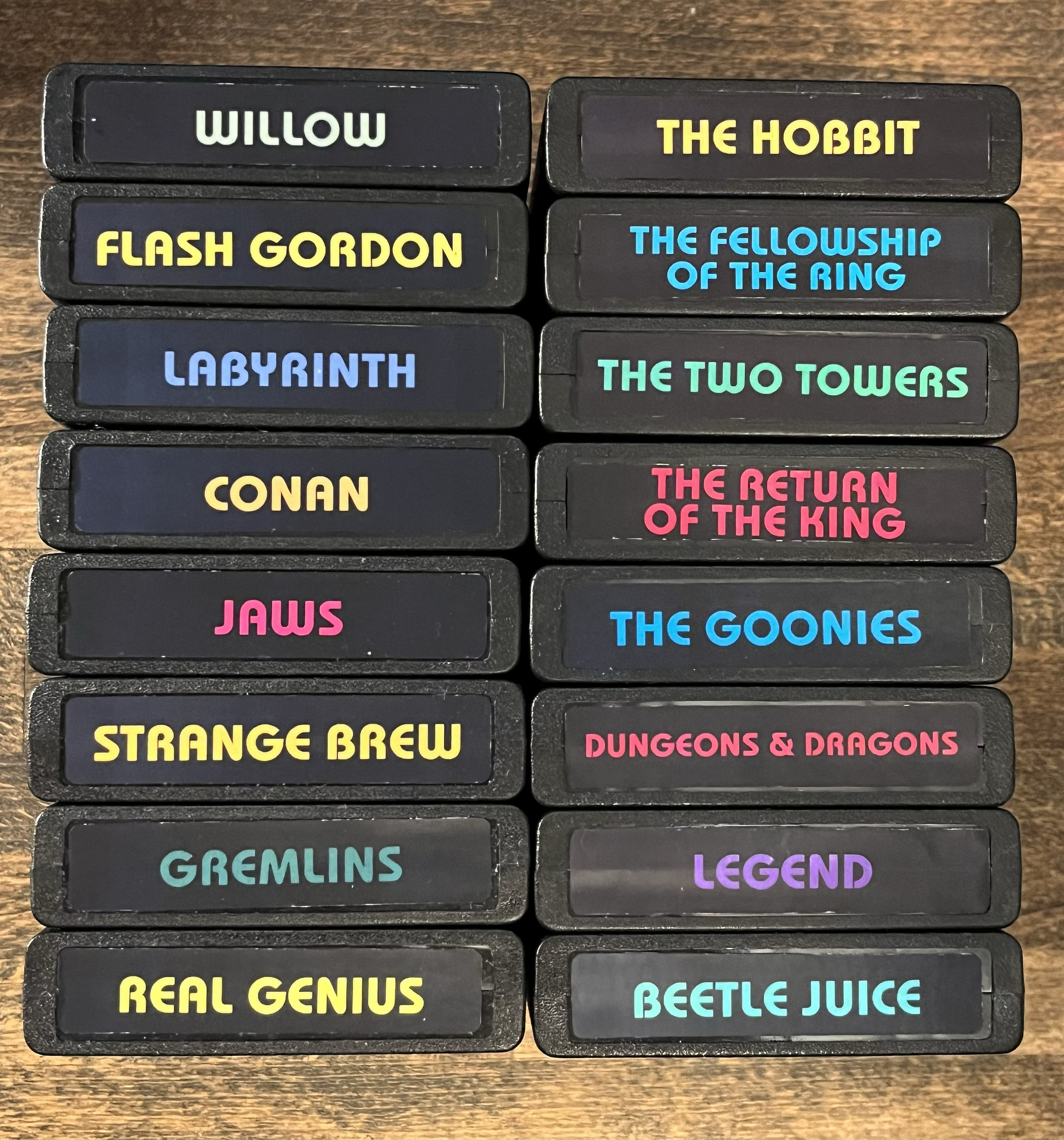 Atari 2600 Cartridge Flash Drive - 64GB, 128GB, 256GB - Hobbit, LOTR ...