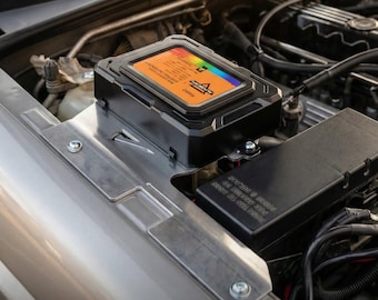 Jeep Grand Cherokee ZJ (1993-1998) 8-Gang Auxbeam Steuerkasten Montiert - 1/8 "Hochbelastbare Aluminium Halterung - Hergestellt in den USA