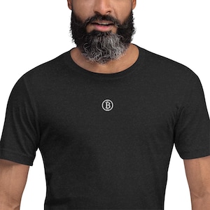Bitcoin broderad unisex t-shirt