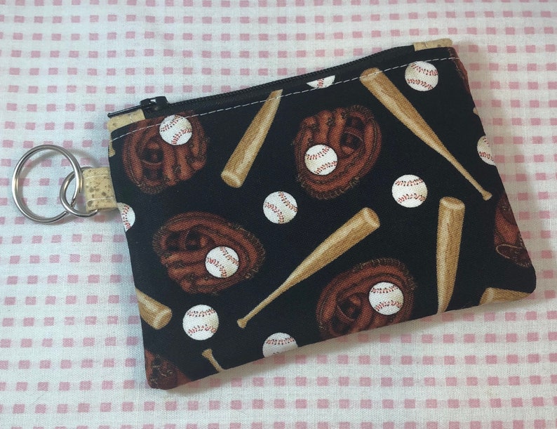 Change Purse, Coin Purse, Coin Wallet, Coin Keychain, Keychain Wallet, Zipper Pouch image 1