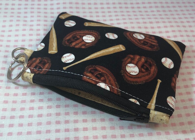 Change Purse, Coin Purse, Coin Wallet, Coin Keychain, Keychain Wallet, Zipper Pouch image 3