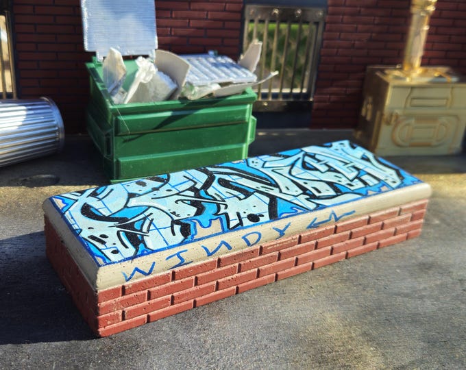 Fingerboard Obstacle - School Brik ft. AZEL