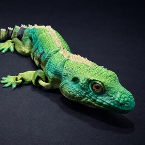 Iguane articulé (8 pouces)