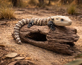 Articulating Blue Tongue Skink (12 inches)