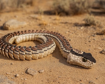 Articulated Rattlesnake Model
