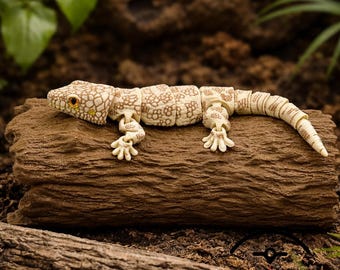 Articulated Wester Chameleon Gecko (8 inches)