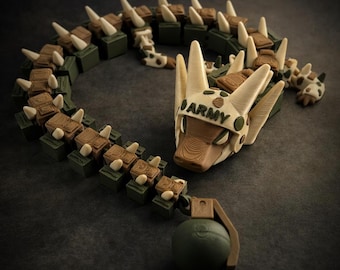Army Dragon – 3D Printed Military Tribute