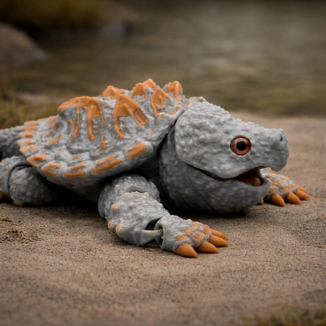Alligator Snapping Turtle (7 Inches) - Etsy