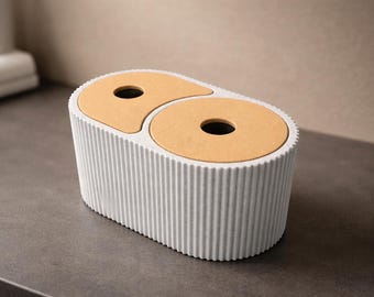 Cotton Pads and Swabs Organizer