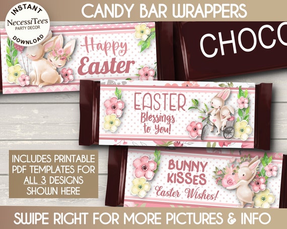 printable-candy-bar-wrapper-templates-easter-theme-bunnies-flowers