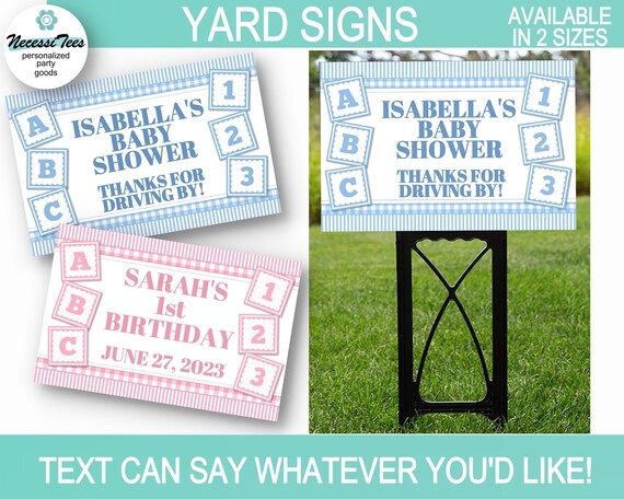 blocks that say baby