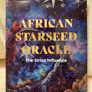 African Starseed Oracle Deck- Divine Ancestral + Galactic Wisdom. Starseeds awakening.
