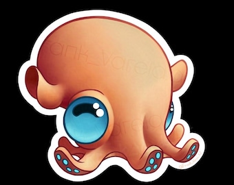 Horatio, the Cute Octopus Sticker!