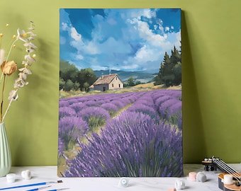 Hot Air Balloons Paint By Numbers Kits | Peaceful Sky Scenes & Dreamy Landscapes