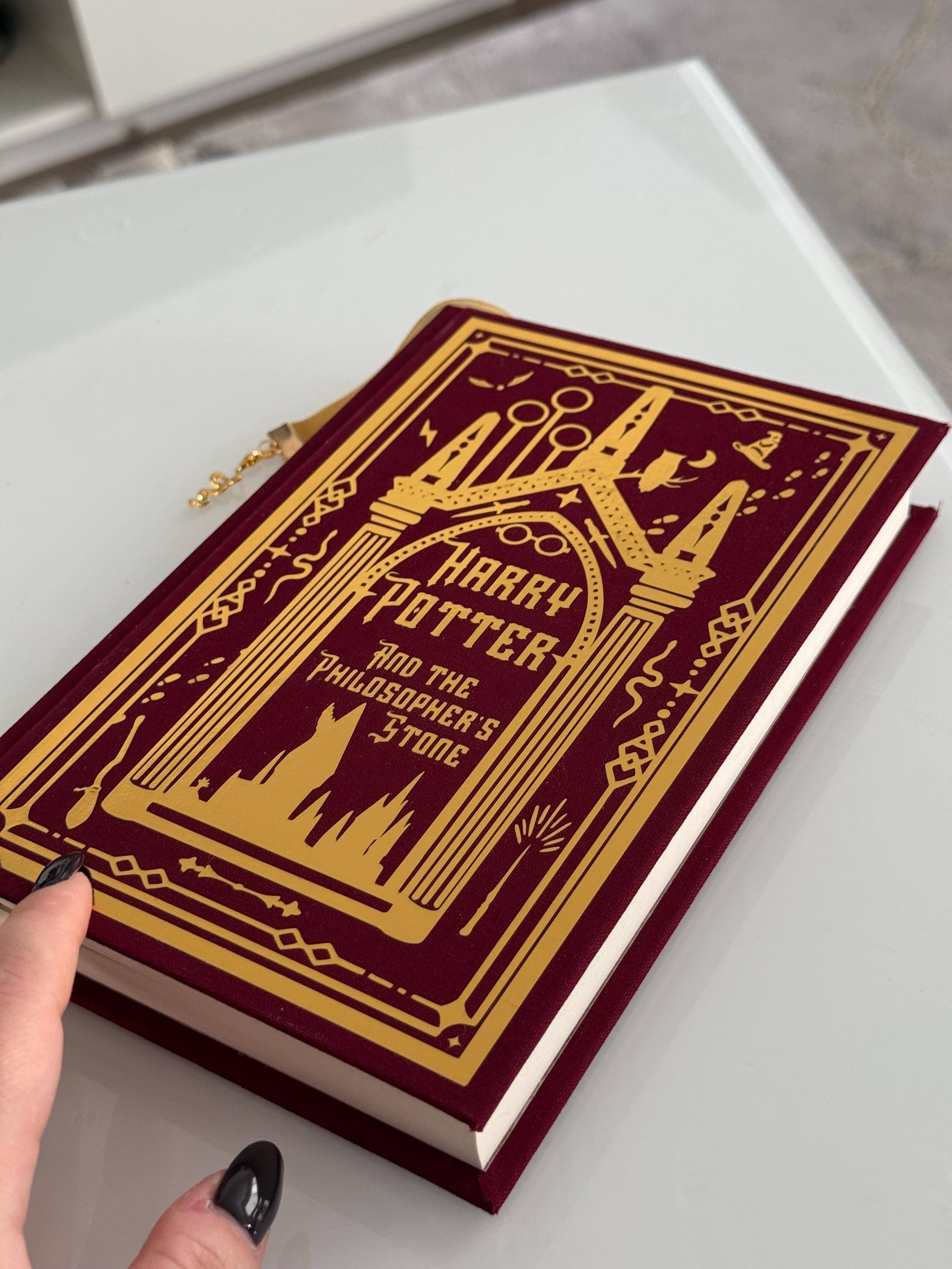Bookbind Signage Harry Potter and the Philosopher’s Stone Custom Bookbind - Etsy