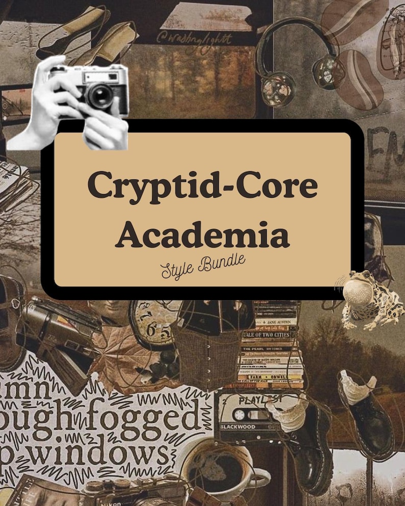 Cryptid-core Academia - Etsy