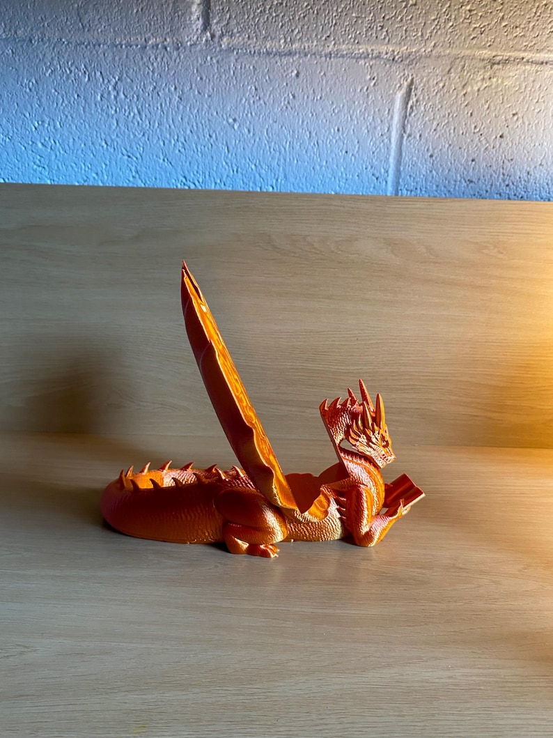 Dragon Book Holder Rose gold