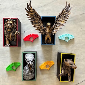 Hogwart House inspirierte Buchecken