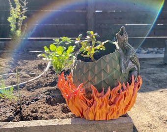 Hagrid’s Dragon Egg Planter