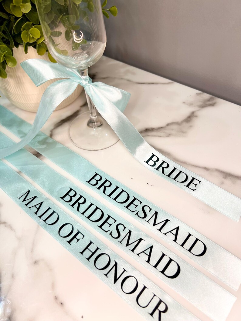 Custom Luxury Satin Ribbon Name Tags for Weddings & Events ...