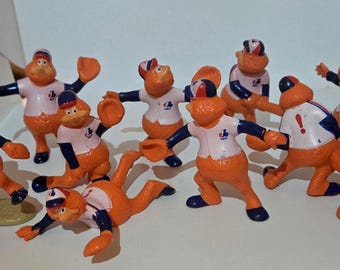 Beautiful 12 Collectable YOUPPI Baseball Mascot Figure MONTREAL