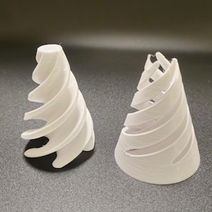 3D Printed Spiral Fidget Toy – Unique Stress Reliever, Desk Accessory, Fun Kinetic Spinner Gift