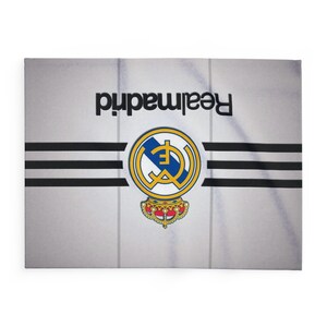 Fleece Blanket, Real Madrid, Cozy Gift Blanket - Soccer Fans, Home Decor, Gift for Him, Winter Blanket, Sports Throw image 10