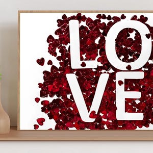 Couples Love Wall Art | Love Wall Art for Couples | Unique Bedroom Decor | Romantic Canvas Art | Modern Wall | Romantic Couples Wall Art |