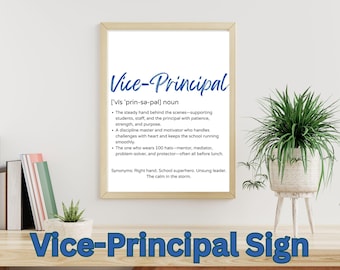 "Best Assistant Principal Ever" Desk Sign - Puzzle Shape Appreciation Gift, Stainless Steel